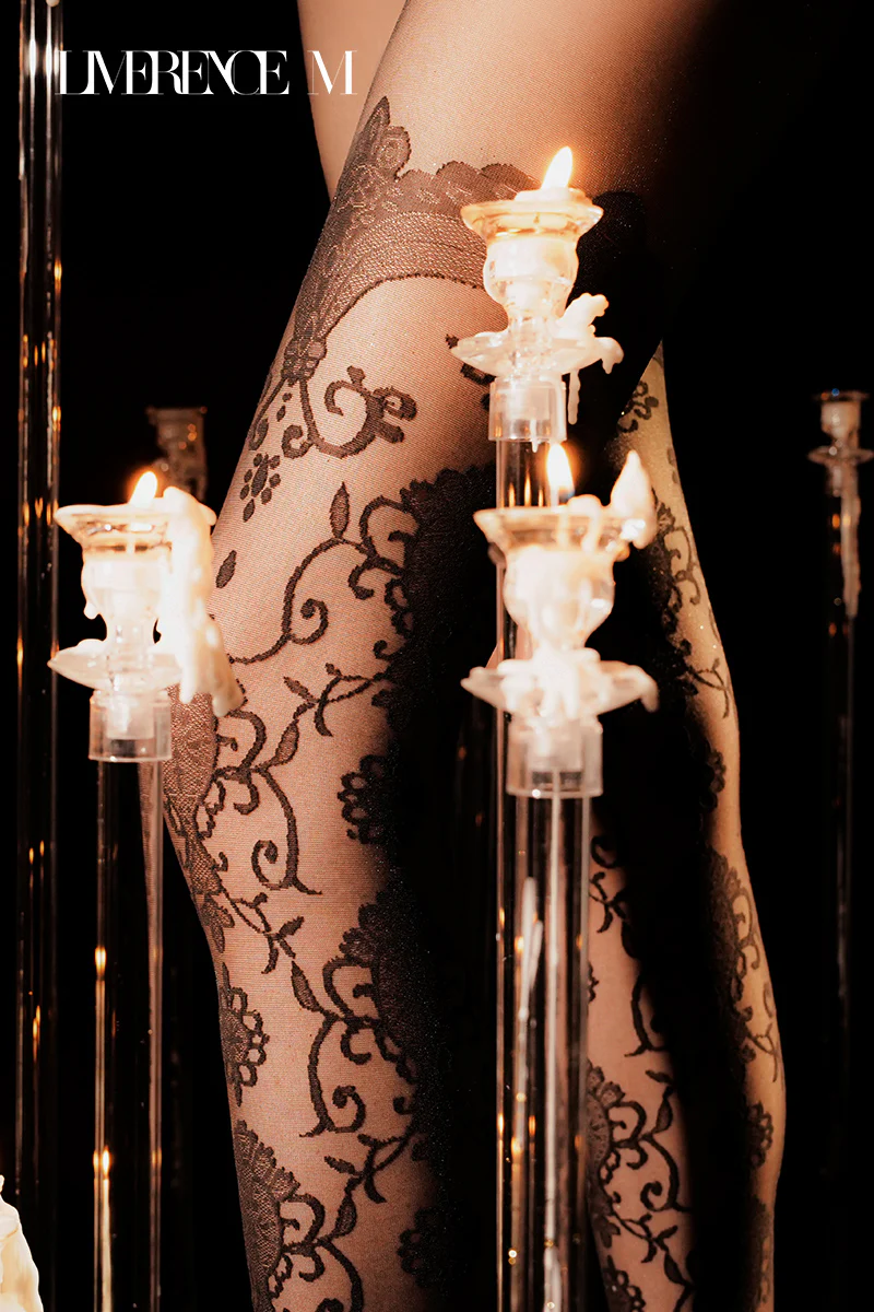 「BAROQUE T-BAND & CROTCHLESS TIGHTS / 巴洛克-T裆&开裆 连裤袜」 - Image 10