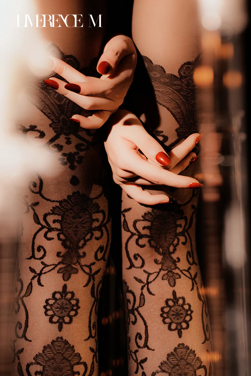 「BAROQUE T-BAND & CROTCHLESS TIGHTS / 巴洛克-T裆&开裆 连裤袜」 - Image 14