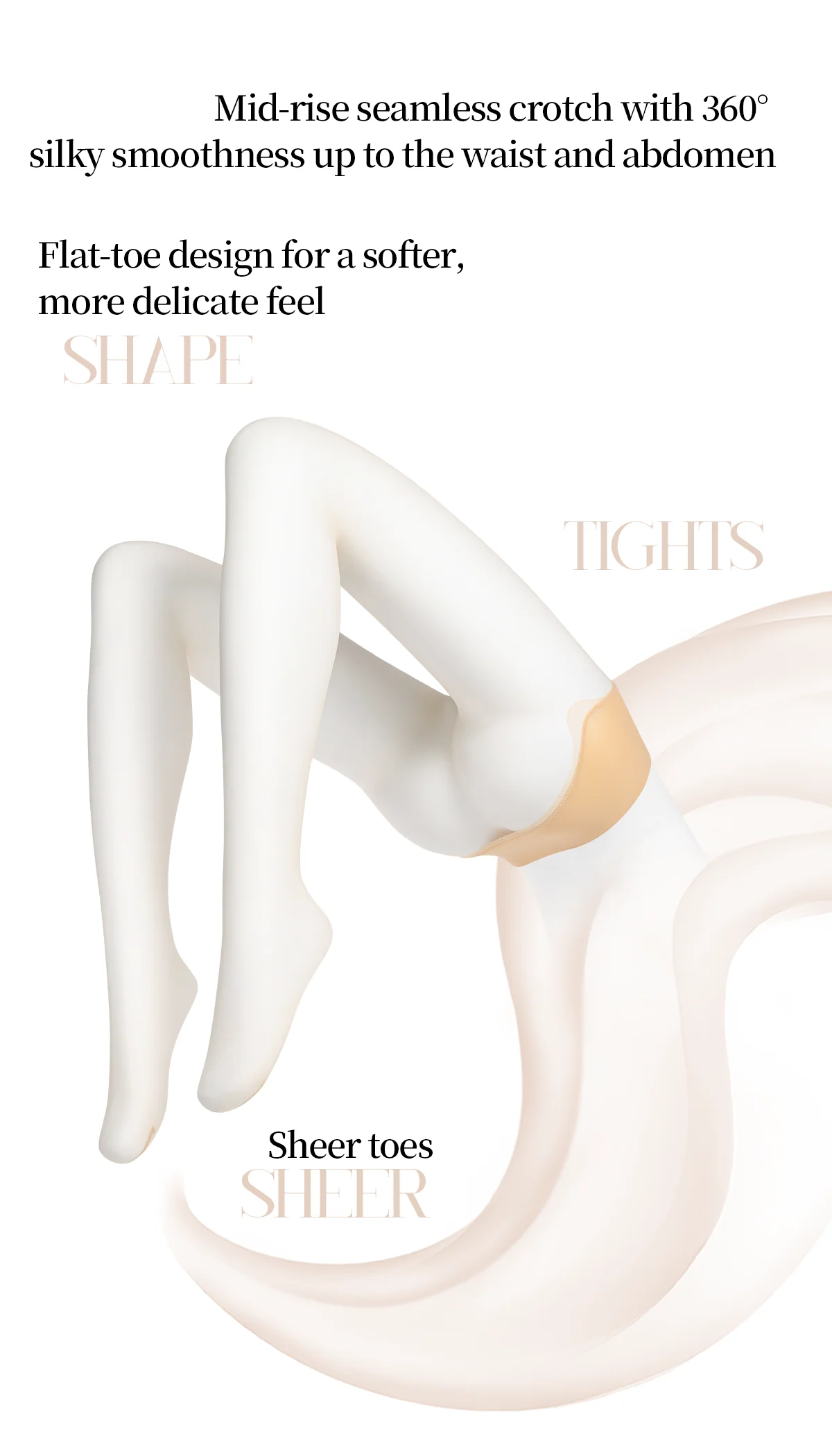 「BREATHTAKING 3 PAIRS VALUE PACK TIGHTS / 尤雾三双套装」 - Image 16