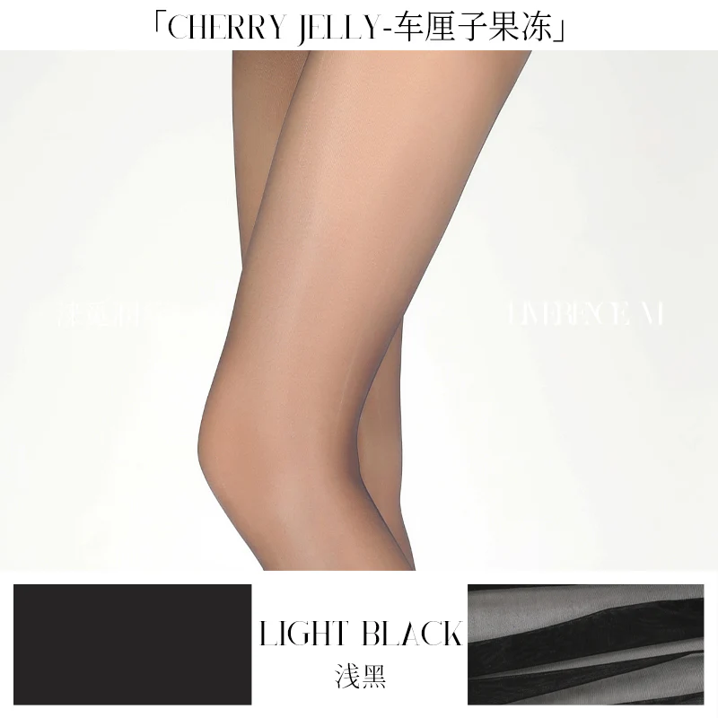 「AURORA CHERRY JELLY TIGHTS / 车厘子果冻无缝开裆连裤袜」 - Image 17