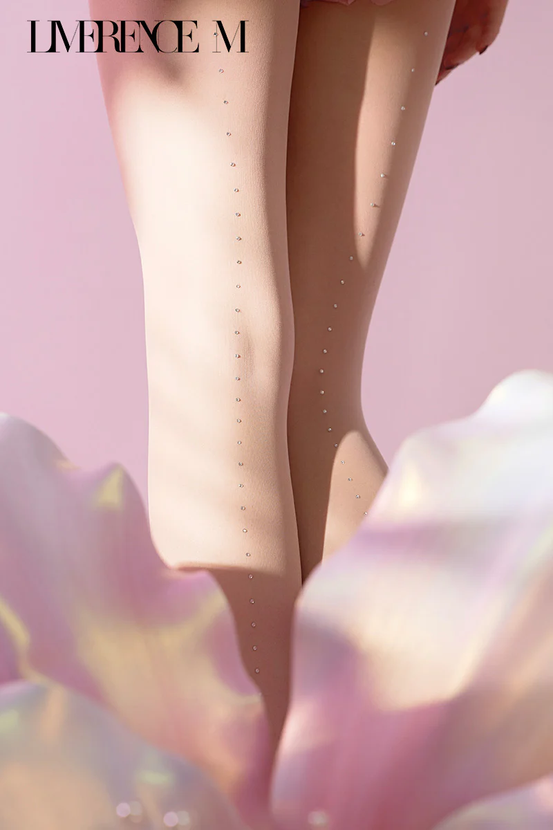 「LOST BLOSSOM DIMON BACK SEAM TIGHTS / 1D绮丽体香袜-竖钻款」 - Image 3
