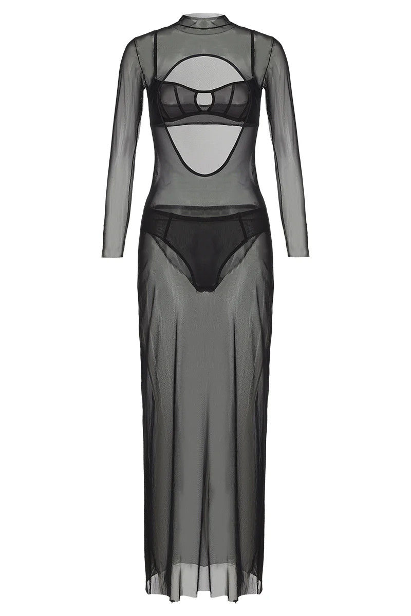 「MIST MESH ROBE & CICADA WING LINGERIE SET / 蝉翼迷雾内衣套装」 - Image 19
