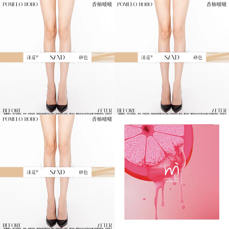 「POMELO BOBO TIGTHS 3 PAIRS VALUE PACK / 香柚啵啵3条装T连裤袜」 - Image 14