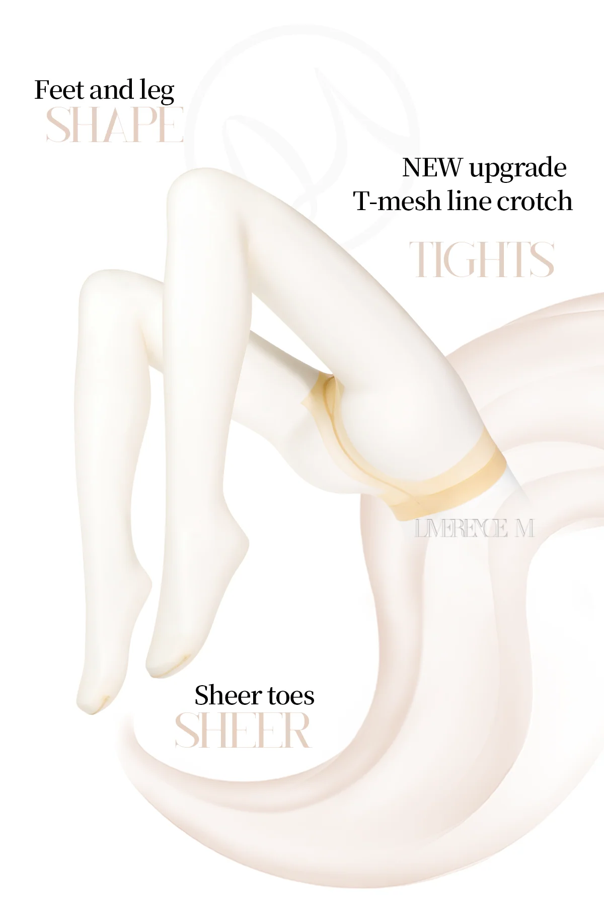 「SILVER SEA TIGHTS / 3D水光体香T裆连裤袜」 - Image 16